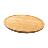 Maxbell Round Serving Tray Dining Easy to Use Fruit Tray for Countertop Kitchen Home