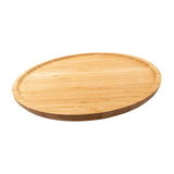 Maxbell Round Serving Tray Dining Easy to Use Fruit Tray for Countertop Kitchen Home