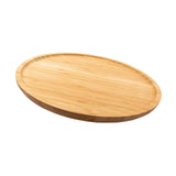 Maxbell Round Serving Tray Dining Easy to Use Fruit Tray for Countertop Kitchen Home