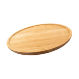 Maxbell Round Serving Tray Dining Easy to Use Fruit Tray for Countertop Kitchen Home