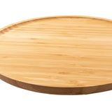 Maxbell Round Serving Tray Dining Easy to Use Fruit Tray for Countertop Kitchen Home