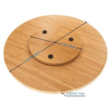 Maxbell Round Serving Tray Dining Easy to Use Fruit Tray for Countertop Kitchen Home