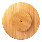 Maxbell Round Serving Tray Dining Easy to Use Fruit Tray for Countertop Kitchen Home