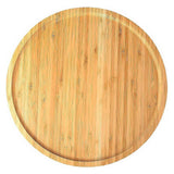 Maxbell Round Serving Tray Dining Easy to Use Fruit Tray for Countertop Kitchen Home