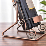 Maxbell Single Wine Bottle Holder Countertop Wine Rack for Shelf Cabinet Living Room