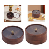 Maxbell Dried Fruit Container Multipurpose Candy Box for New Year Home Family Dinner 28x9cm