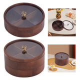Maxbell Dried Fruit Container Multipurpose Candy Box for New Year Home Family Dinner 28x9cm