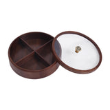 Maxbell Dried Fruit Container Multipurpose Candy Box for New Year Home Family Dinner 28x9cm