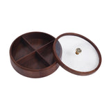 Maxbell Dried Fruit Container Multipurpose Candy Box for New Year Home Family Dinner 28x9cm