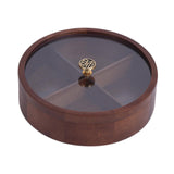 Maxbell Dried Fruit Container Multipurpose Candy Box for New Year Home Family Dinner 28x9cm