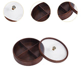 Maxbell Dried Fruit Container Multipurpose Candy Box for New Year Home Family Dinner 28x9cm