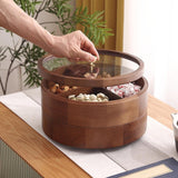 Maxbell Dried Fruit Container Multipurpose Candy Box for New Year Home Family Dinner 28x15cm
