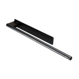 Maxbell Towel Rail No-punched Single Rod Towel Holder for Household Bathroom Balcony Black