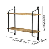 Maxbell Wall Float Shelf Home Decor Lightweight Wall Shelves for Cafe Office Hallway