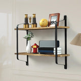 Maxbell Wall Float Shelf Home Decor Lightweight Wall Shelves for Cafe Office Hallway