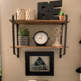 Maxbell Wall Float Shelf Home Decor Lightweight Wall Shelves for Cafe Office Hallway