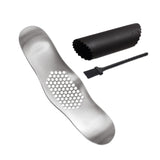 Maxbell Garlic Crusher Practical Hand Press Garlic Press for Camping Cafe Restaurant