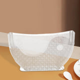 Maxbell Rice Paper Water Bowl Rice Paper Box Non Slip Egg Roll Wrappers Holder Clear