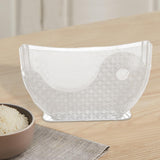 Maxbell Rice Paper Water Bowl Rice Paper Box Non Slip Egg Roll Wrappers Holder Clear