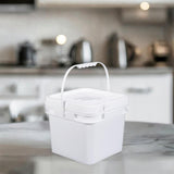 Maxbell Square Bucket Food Storage Container for Art Crafts Projects Paint Water