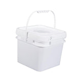 Maxbell Square Bucket Food Storage Container for Art Crafts Projects Paint Water
