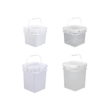 Maxbell Square Bucket Food Storage Container for Art Crafts Projects Paint Water