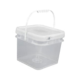 Maxbell Square Bucket Food Storage Container for Art Crafts Projects Paint Water