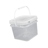 Maxbell Square Bucket Food Storage Container for Art Crafts Projects Paint Water