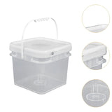 Maxbell Square Bucket Food Storage Container for Art Crafts Projects Paint Water
