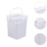Maxbell Square Bucket Food Storage Container for Art Crafts Projects Paint Water