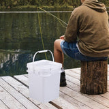 Maxbell Square Bucket Food Storage Container for Art Crafts Projects Paint Water