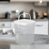 Maxbell Square Bucket Food Storage Container for Art Crafts Projects Paint Water