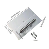 Maxbell Door Handle Pull Push Door Plates Barn Door Pulls for Office Fire Door Hotel