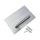Maxbell Door Handle Pull Push Door Plates Barn Door Pulls for Office Fire Door Hotel