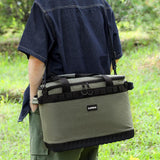 Maxbell Insulated Lunch Box Leakproof Thermal Food Carrier for Outdoor Picnic Travel Green