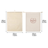 Maxbell Bread Bag Washable Totes Multipurpose Linen Bag for Cafe Party Favor Kitchen