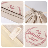 Maxbell Bread Bag Washable Totes Multipurpose Linen Bag for Cafe Party Favor Kitchen