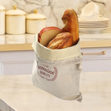 Maxbell Bread Bag Washable Totes Multipurpose Linen Bag for Cafe Party Favor Kitchen