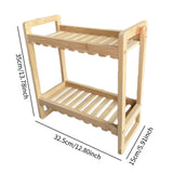 Maxbell over The Toilet Storage Shelf 2 Tiers Storage Rack for Dining Room Farmhouse