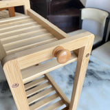 Maxbell over The Toilet Storage Shelf 2 Tiers Storage Rack for Dining Room Farmhouse