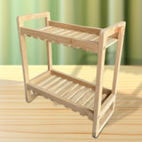 Maxbell over The Toilet Storage Shelf 2 Tiers Storage Rack for Dining Room Farmhouse