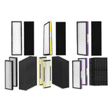 Maxbell HEPA Replacement Purifier Spare Parts Easy Installation Air Purifier Cleaner 1pcs Black