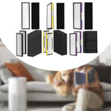 Maxbell HEPA Replacement Purifier Spare Parts Easy Installation Air Purifier Cleaner 1pcs Black