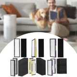 Maxbell HEPA Replacement Purifier Spare Parts Easy Installation Air Purifier Cleaner 1pcs Black