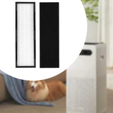 Maxbell HEPA Replacement Purifier Spare Parts Easy Installation Air Purifier Cleaner 1pcs Black