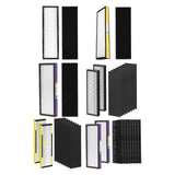 Maxbell HEPA Replacement Purifier Spare Parts Easy Installation Air Purifier Cleaner 1pcs Black