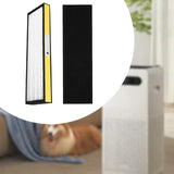 Maxbell HEPA Replacement Purifier Spare Parts Easy Installation Air Purifier Cleaner 1pcs Yellow