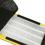 Maxbell HEPA Replacement Purifier Spare Parts Easy Installation Air Purifier Cleaner 1pcs Yellow
