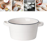 Maxbell Dessert Bowl Multipurpose Baking Accessory Salad Bowl for Snacks Yogurt Rice Small Without lid