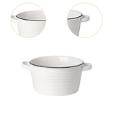 Maxbell Dessert Bowl Multipurpose Baking Accessory Salad Bowl for Snacks Yogurt Rice Small Without lid